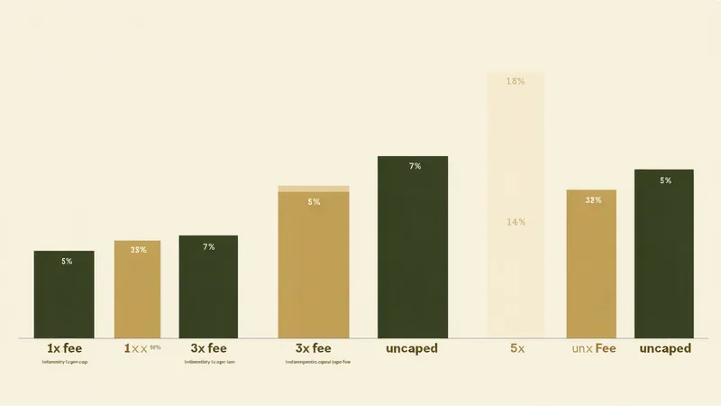 Indemnity cap benchmarks: what market data says about reasonable risk allocation