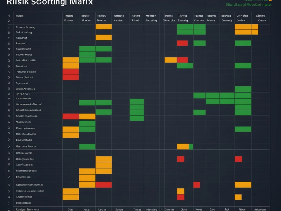 Risk Flagging and Scoring — contract risk heatmap and severity matrix